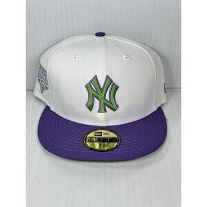 Size 7 3/8 New Era New York Yankees 2009 World Series 59FIFTY Fitted Hat Cap NWT